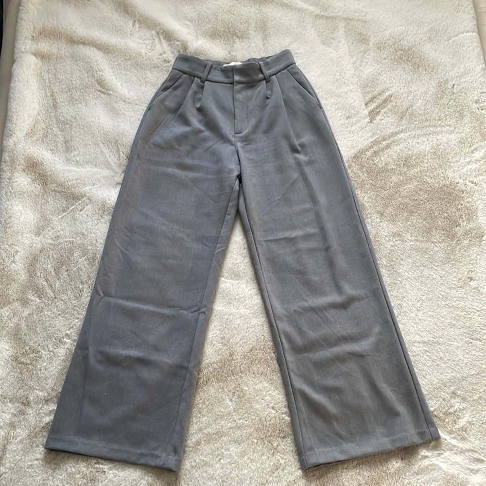 Abercrombie & Fitch Tailored Wide Leg Pants